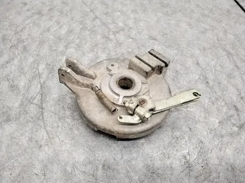 2006 POLARIS PREDATOR 90 OEM LEFT FRONT BRAKE DRUM PLATE ASSEMBLY