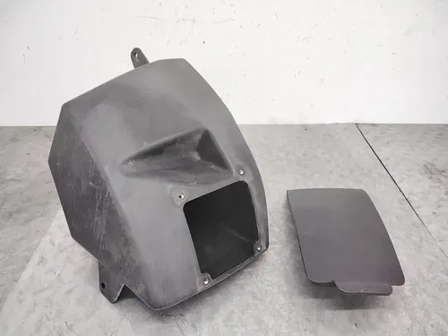 2004 POLARIS ATP 500 4X4 HO OEM LEFT REAR STORAGE COMPARTMENT TOOL BOX BIN W LID