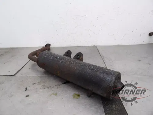 2003 KAWASAKI PRAIRIE 650 KVF650B OEM EXHAUST PIPE MUFFLER SLIP ON CAN SILENCER