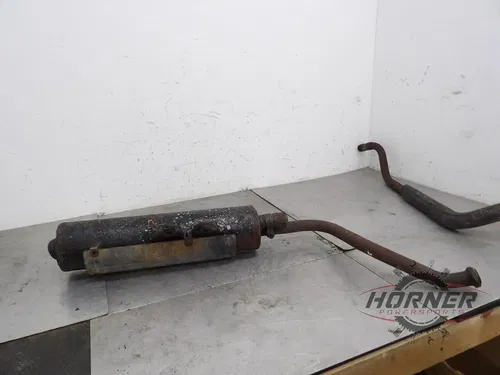 2003 KAWASAKI PRAIRIE 650 KVF650B OEM EXHAUST PIPE MUFFLER SLIP ON CAN SILENCER