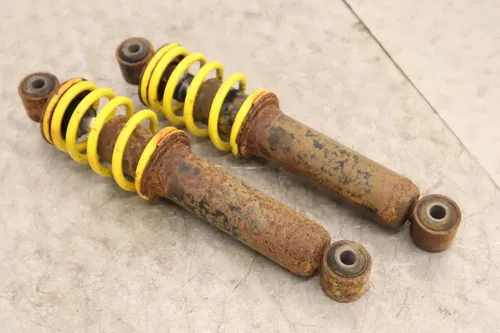 1988 YAMAHA MOTO 4 YFM200DX OEM FRONT RIGHT LEFT SHOCKS ABSORBERS SUSPENSION