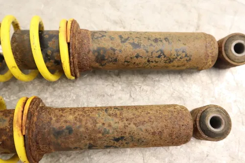 1988 YAMAHA MOTO 4 YFM200DX OEM FRONT RIGHT LEFT SHOCKS ABSORBERS SUSPENSION