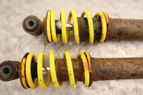 1988 YAMAHA MOTO 4 YFM200DX OEM FRONT RIGHT LEFT SHOCKS ABSORBERS SUSPENSION