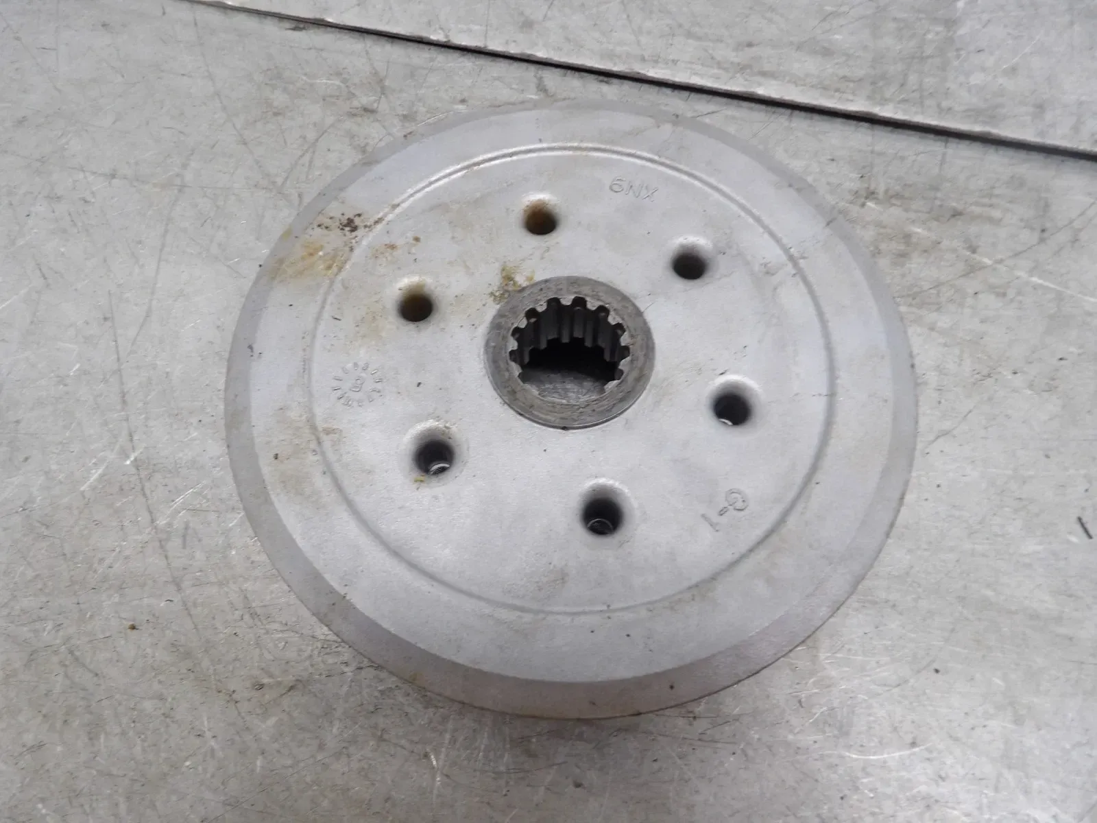 Yamaha OEM Yz250 Clutch Pressure Plate / Boss 5JG-16351-00-00 5NX-16371-00-00