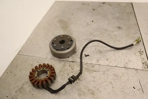 1989 HONDA CBR600F OEM STATOR GENERATOR ALTERNATOR MAGNETO W FLYWHEEL