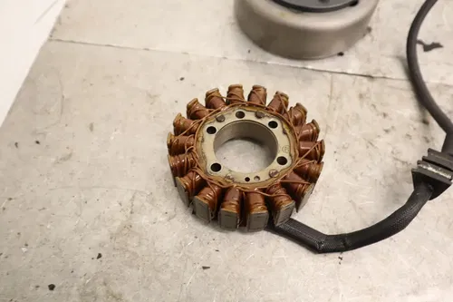 1989 HONDA CBR600F OEM STATOR GENERATOR ALTERNATOR MAGNETO W FLYWHEEL