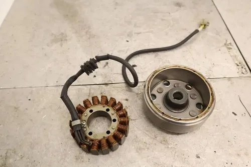 1989 HONDA CBR600F OEM STATOR GENERATOR ALTERNATOR MAGNETO W FLYWHEEL