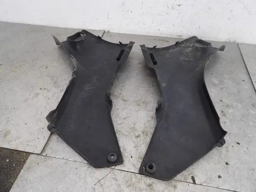 02-14 Suzuki Ozark 250 used Right LEFT Side Cover Panel 53122-05G00-291 TANK