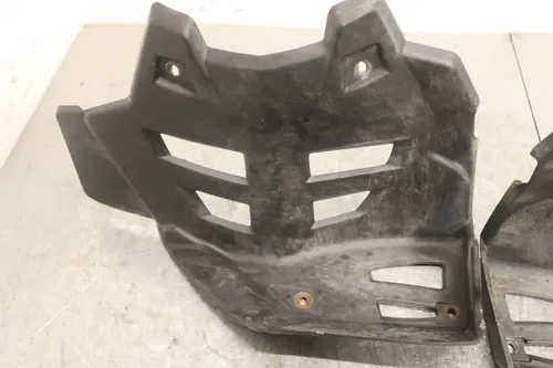 2005 POLARIS PREDATOR 500 OEM LEFT RIGHT MUD SPLASH GUARDS FOOTWELLS