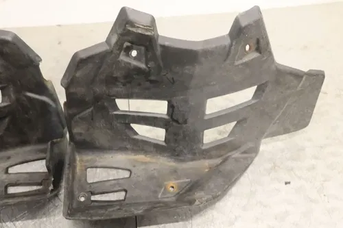 2005 POLARIS PREDATOR 500 OEM LEFT RIGHT MUD SPLASH GUARDS FOOTWELLS