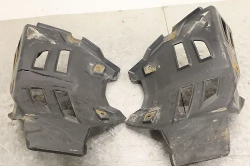 2005 POLARIS PREDATOR 500 OEM LEFT RIGHT MUD SPLASH GUARDS FOOTWELLS