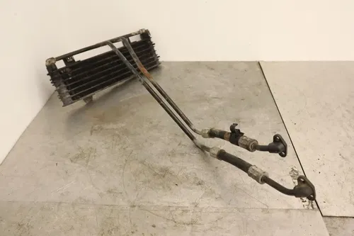 2002 SUZUKI EIGER 400 LTA400F 4X4 OEM ENGINE MOTOR OIL COOLER W/ HOSES