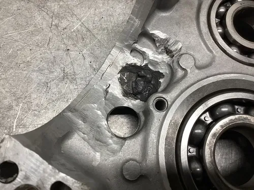 2003 Yamaha Raptor 660R YFM660R OEM ENGINE MOTOR CRANKCASE CRANK CASES BLOCK