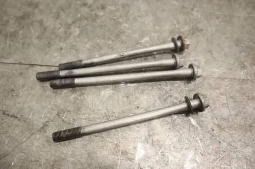 1998 YAMAHA WR400F OEM ENGINE CYLINDER HEAD MOUNTING BOLTS HARDWARE MOTOR SCREWS