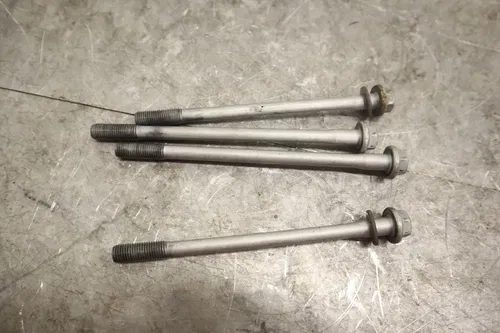 1998 YAMAHA WR400F OEM ENGINE CYLINDER HEAD MOUNTING BOLTS HARDWARE MOTOR SCREWS