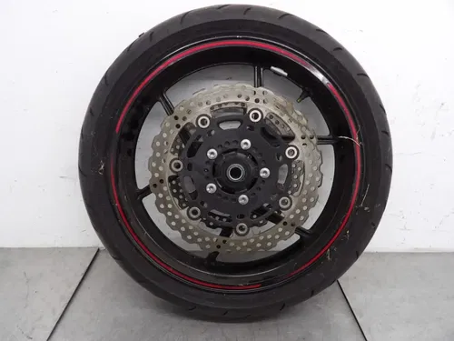 12-16 KAWASAKI NINJA 650 STRAIGHT FRONT WHEEL RIM W  TIRE 41073-0567-QT