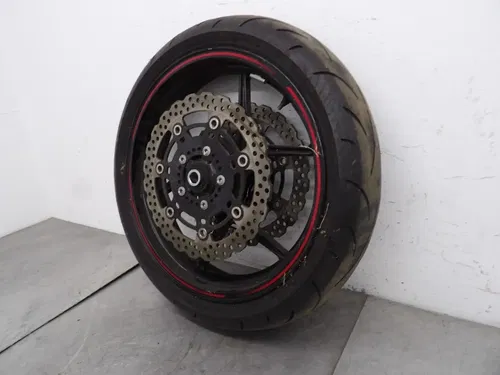 12-16 KAWASAKI NINJA 650 STRAIGHT FRONT WHEEL RIM W  TIRE 41073-0567-QT