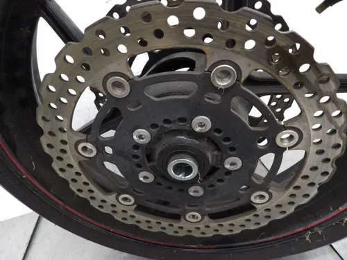 12-16 KAWASAKI NINJA 650 STRAIGHT FRONT WHEEL RIM W  TIRE 41073-0567-QT
