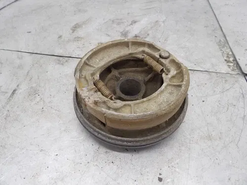 1986 84-86 YZ125 YZ 125 Rear Brake Hub Shoes Plate Lever Brakes HAS DAMAGE