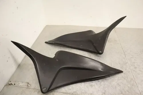 07-12 HONDA CBR600RR OEM RIGHT LEFT GAS FUEL TANK PANELS COVERS TRIM SET COWLS