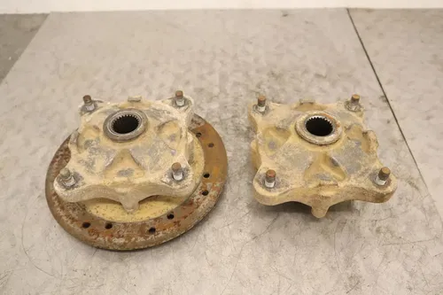 2004 POLARIS SPORTSMAN 700 TWIN OEM REAR BACK WHEEL RIGHT LEFT HUBS HUB SET