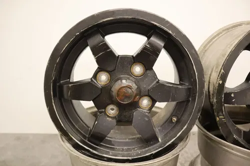 2013 KAWASAKI BRUTE FORCE 750 KVF750H 4X4I EPS OEM FRONT REAR WHEEL RIM SET