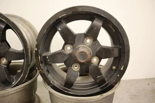 2013 KAWASAKI BRUTE FORCE 750 KVF750H 4X4I EPS OEM FRONT REAR WHEEL RIM SET