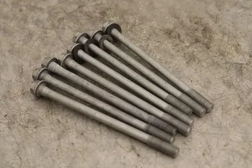 2004 KAWASAKI KFX700 V FORCE OEM ENGINE TOP END CYLINDER HEAD BOLT SET
