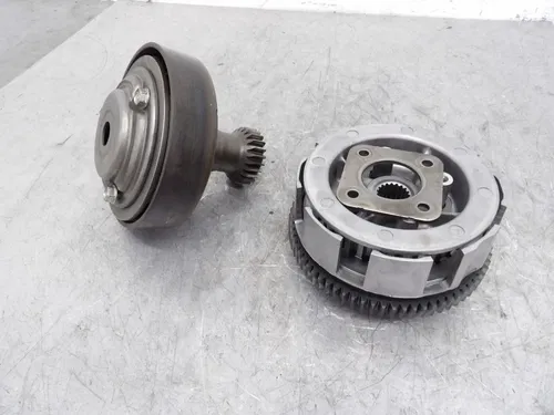 2002 HONDA RECON 250 OEM COMPLETE CLUTCH W PLATES BASKET HUB