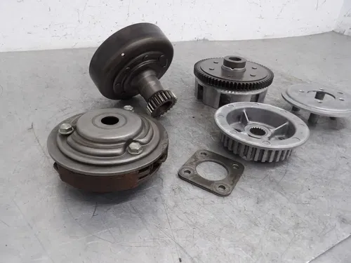 2002 HONDA RECON 250 OEM COMPLETE CLUTCH W PLATES BASKET HUB