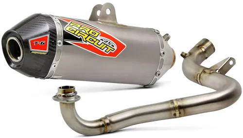 PRO CIRCUIT 0111612G T-6 Titanium Exhaust System