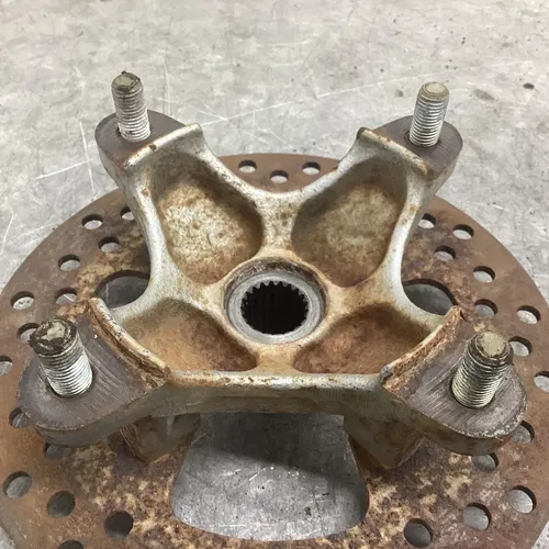 2005 Kawasaki Prairie 700 KVF700A 4x4 OEM FRONT WHEEL RIGHT LEFT HUBS HUB SET