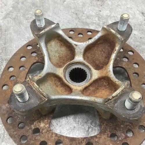 2005 Kawasaki Prairie 700 KVF700A 4x4 OEM FRONT WHEEL RIGHT LEFT HUBS HUB SET