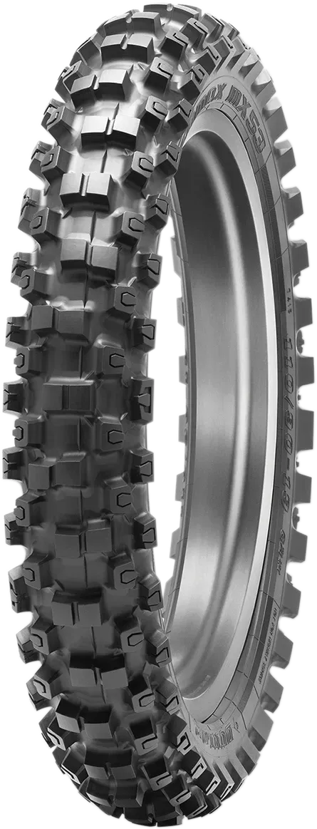DUNLOP 45236253 Tire - Geomax MX53 - Rear - 100/90-19 - 57M