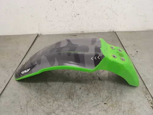 08-24 KAWASAKI KLX140 FRONT FENDER GREEN 35004-0088-290