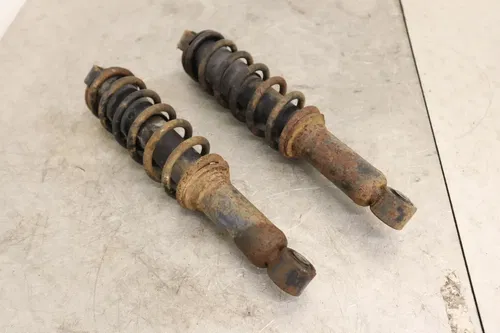 2002 SUZUKI EIGER 400 LTA400F 4X4 OEM FRONT RIGHT LEFT SHOCKS ABSORBERS
