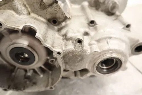 1990 KAWASAKI KX125 OEM LEFT RIGHT ENGINE MOTOR CRANKCASE CRANK CASES BLOCK