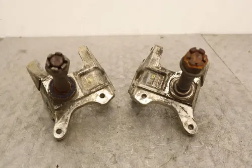 2004 BOMBARDIER DS650 BAJA OEM FRONT STEERING KNUCKLES SET PAIR