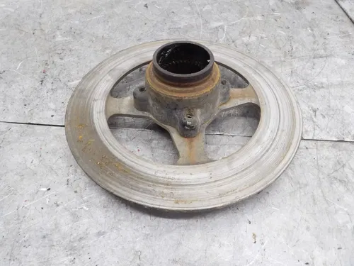 YAMAHA 350 RAPTOR 04-13 OEM REAR AXLE DISC BRAKE BRACKET HUB 5YT-25712-00-00