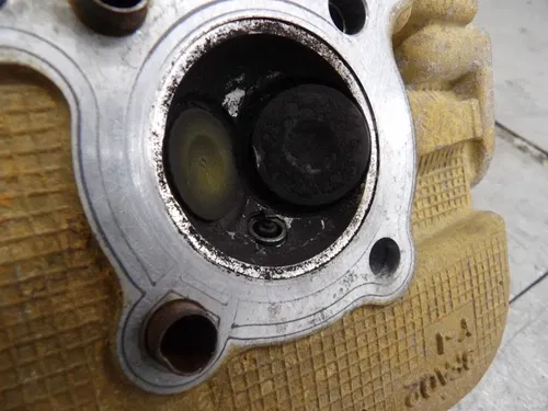 2001 Yamaha Breeze 125 ATV Used Cylinder Head - BENT VALVE