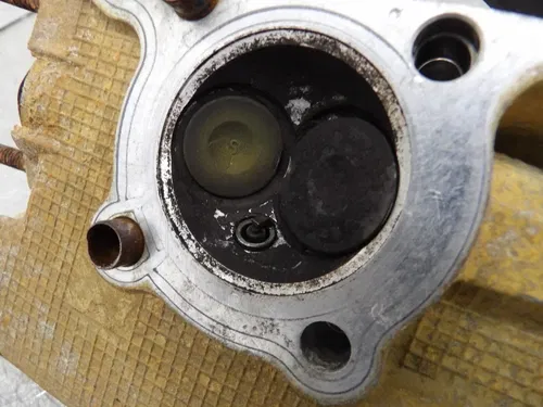 2001 Yamaha Breeze 125 ATV Used Cylinder Head - BENT VALVE