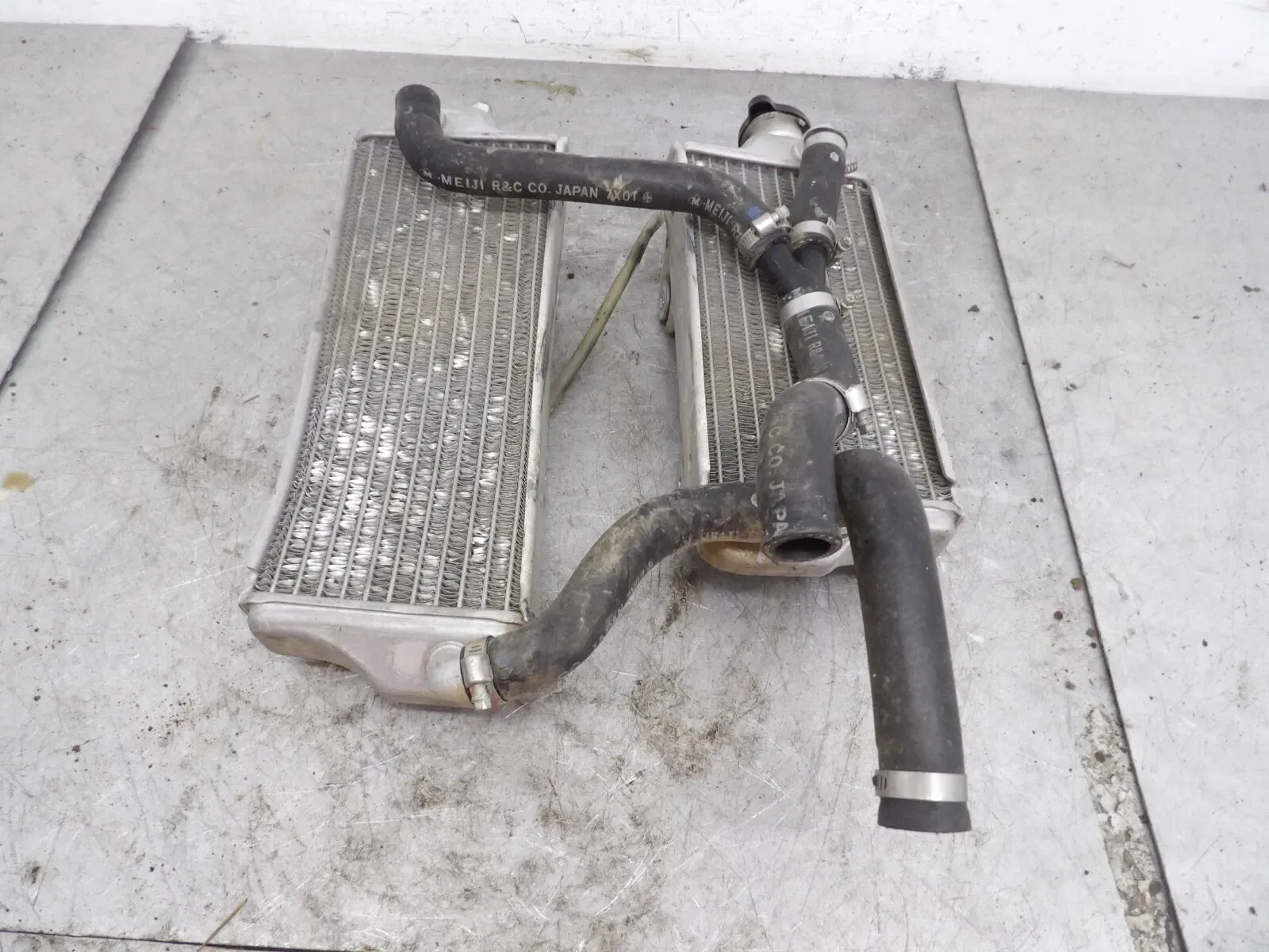 2007-2009 Suzuki RM-Z250 Radiators Left & Right  Radiator RMZ250 17710-10H00