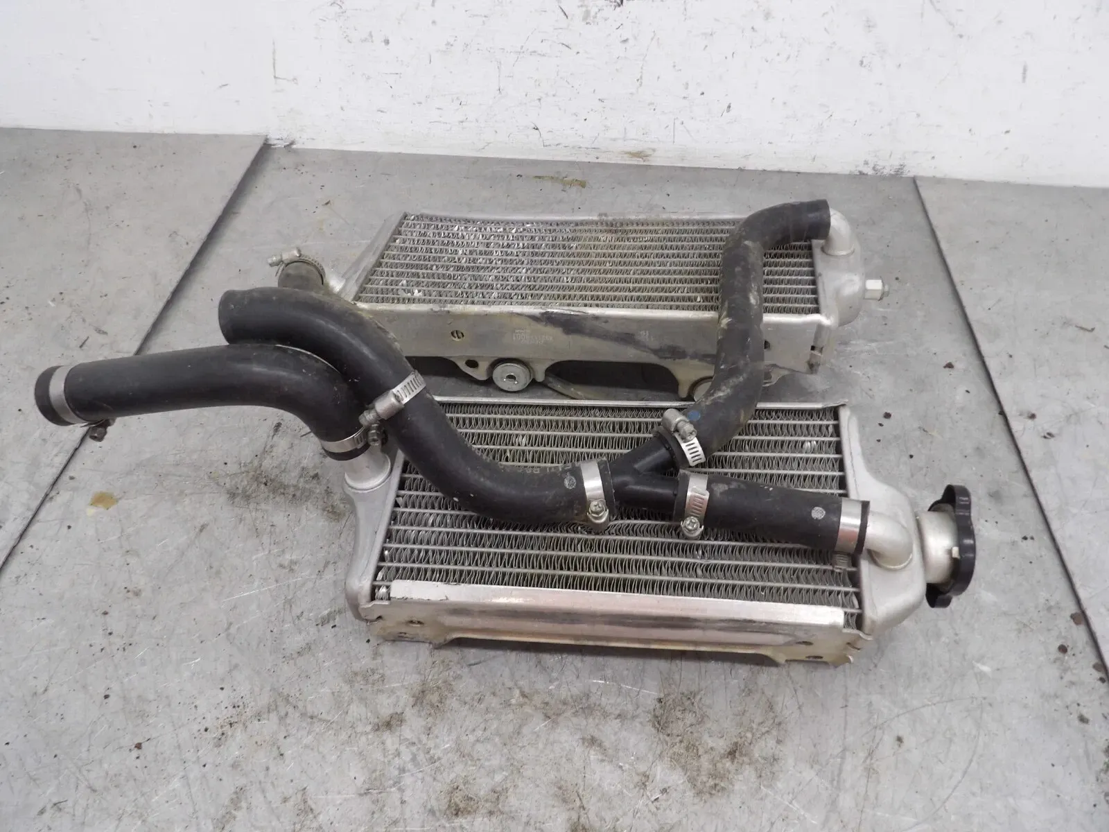 2007-2009 Suzuki RM-Z250 Radiators Left & Right  Radiator RMZ250 17710-10H00