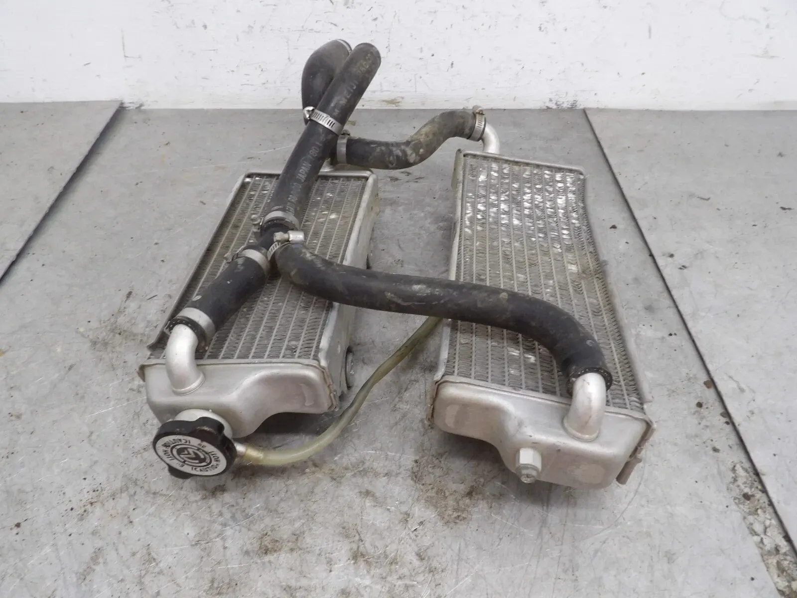 2007-2009 Suzuki RM-Z250 Radiators Left & Right  Radiator RMZ250 17710-10H00