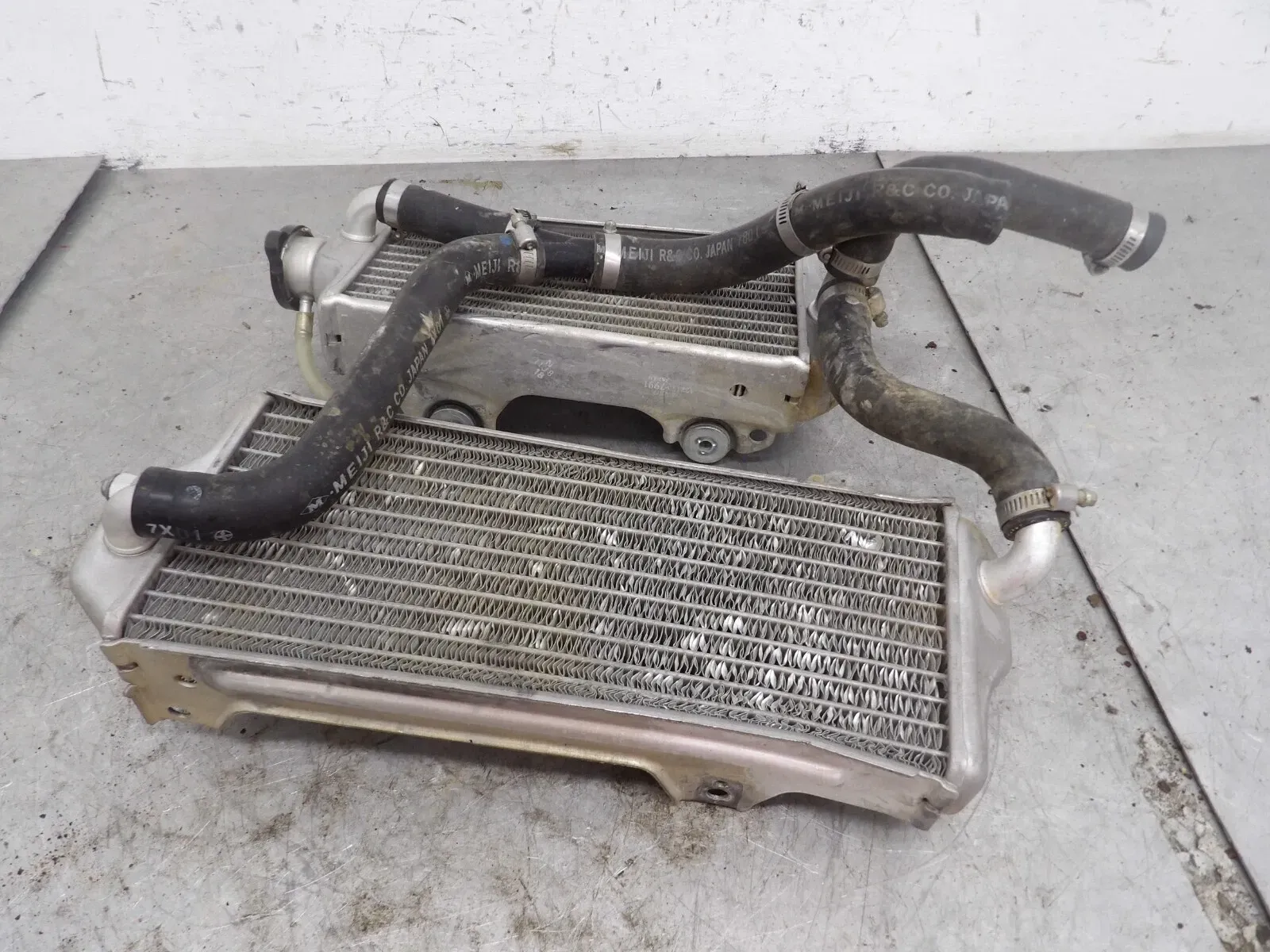 2007-2009 Suzuki RM-Z250 Radiators Left & Right  Radiator RMZ250 17710-10H00