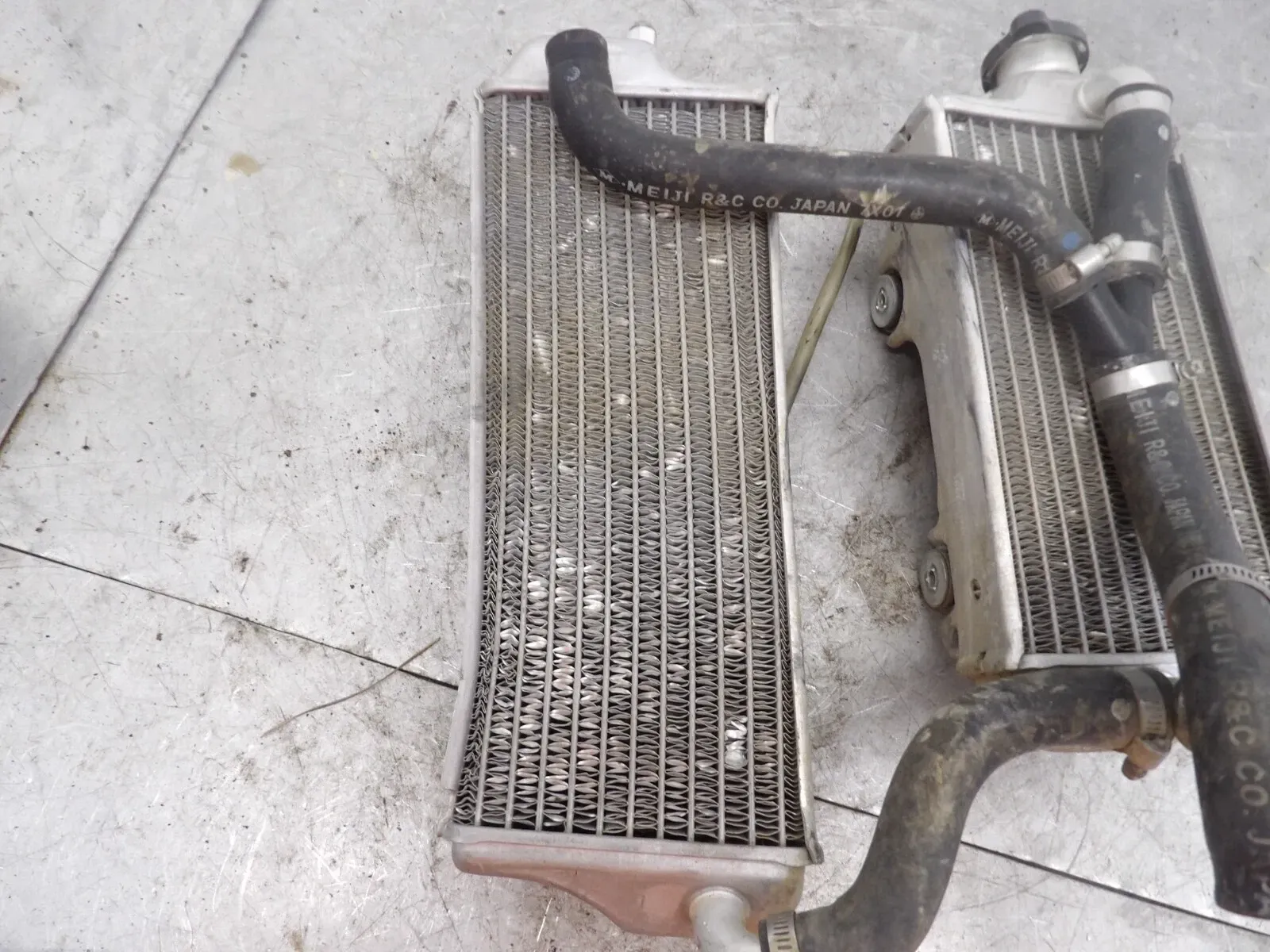 2007-2009 Suzuki RM-Z250 Radiators Left & Right  Radiator RMZ250 17710-10H00