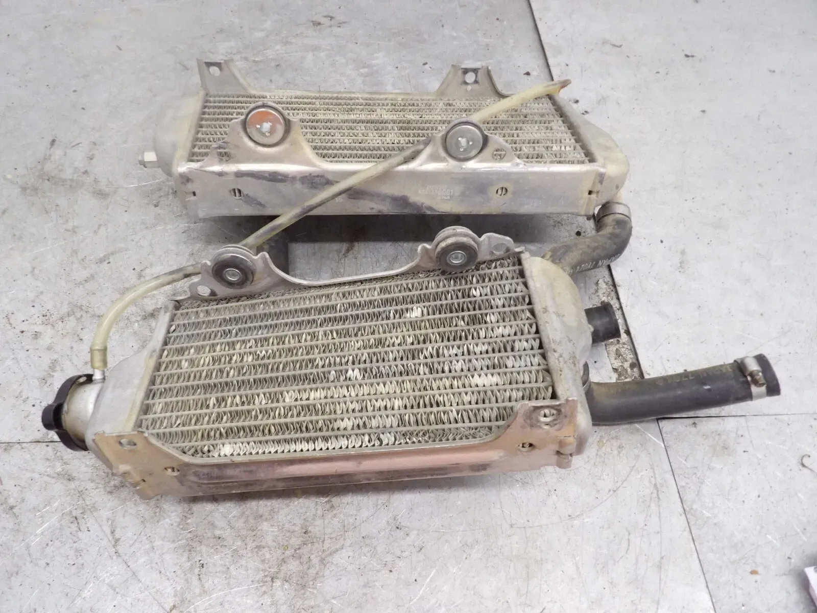 2007-2009 Suzuki RM-Z250 Radiators Left & Right  Radiator RMZ250 17710-10H00