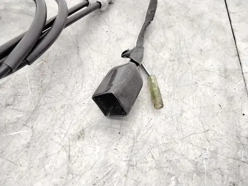 1978 KAWASAKI KZ400C OEM RIGHT CLIP ON HANDLE KILL OFF START SWITCH W THROTTLE