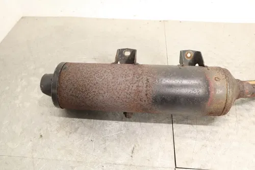 2007 YAMAHA YFZ450 OEM EXHAUST PIPE MUFFLER SLIP ON CAN SILENCER
