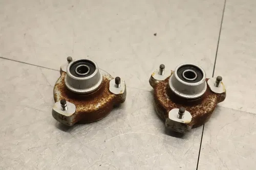 SUZUKI QUADMASTER 50 QUADSPORT Z50 OEM FRONT WHEEL RIGHT LEFT HUBS HUB SET
